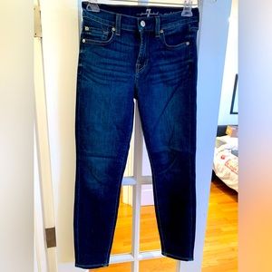 7 For All Mankind Cropped Gwenevere Jeans - Women’s 26